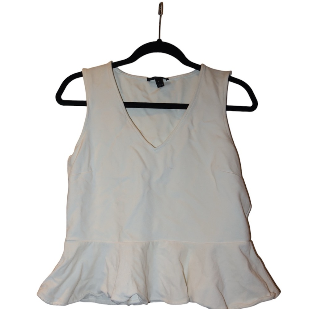 J.Crew Velvet Peplum Top
